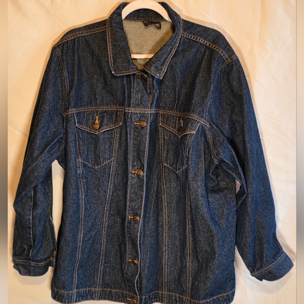 Style & Co. Blue Jean Jacket
